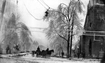 1890 ‘s – Newport Ice Storm in 1898