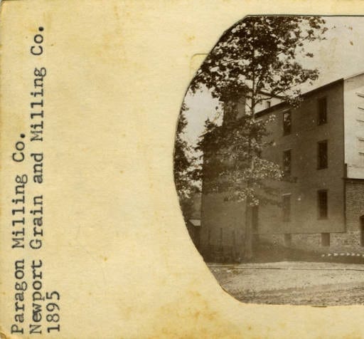 1895 – Paragon Milling Company Building in Newport