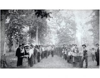 1898 – Jackson Guard Reunion Meal