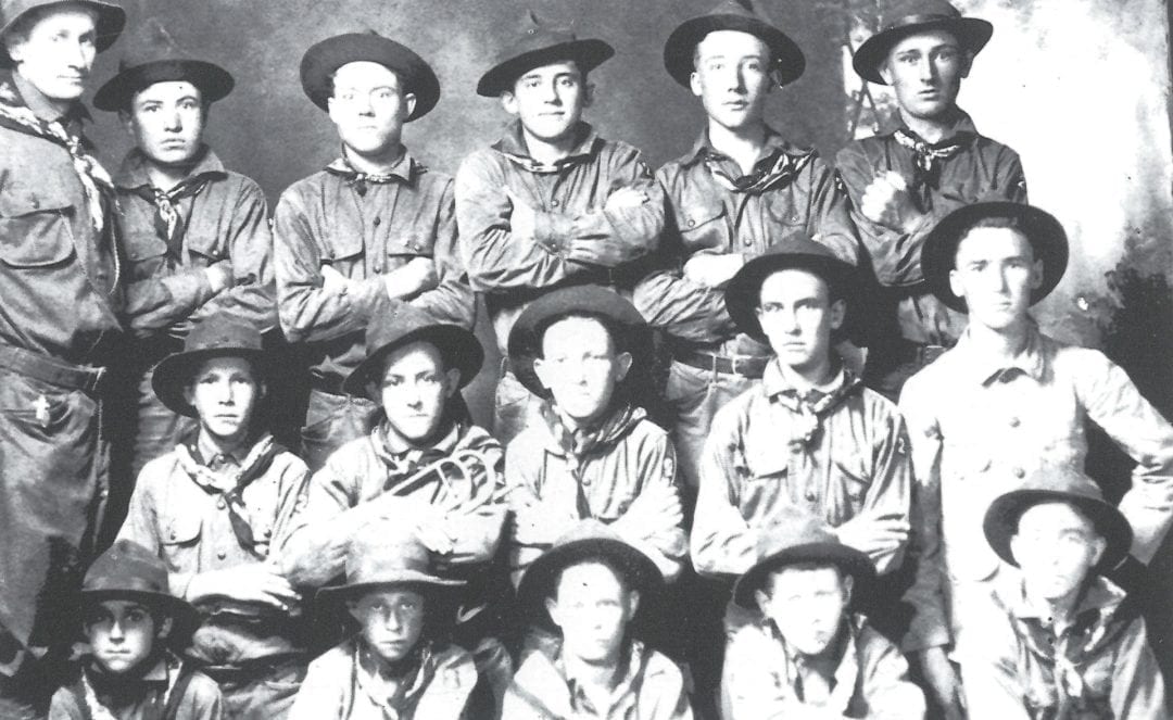 1914 – Boy Scouts in Newport