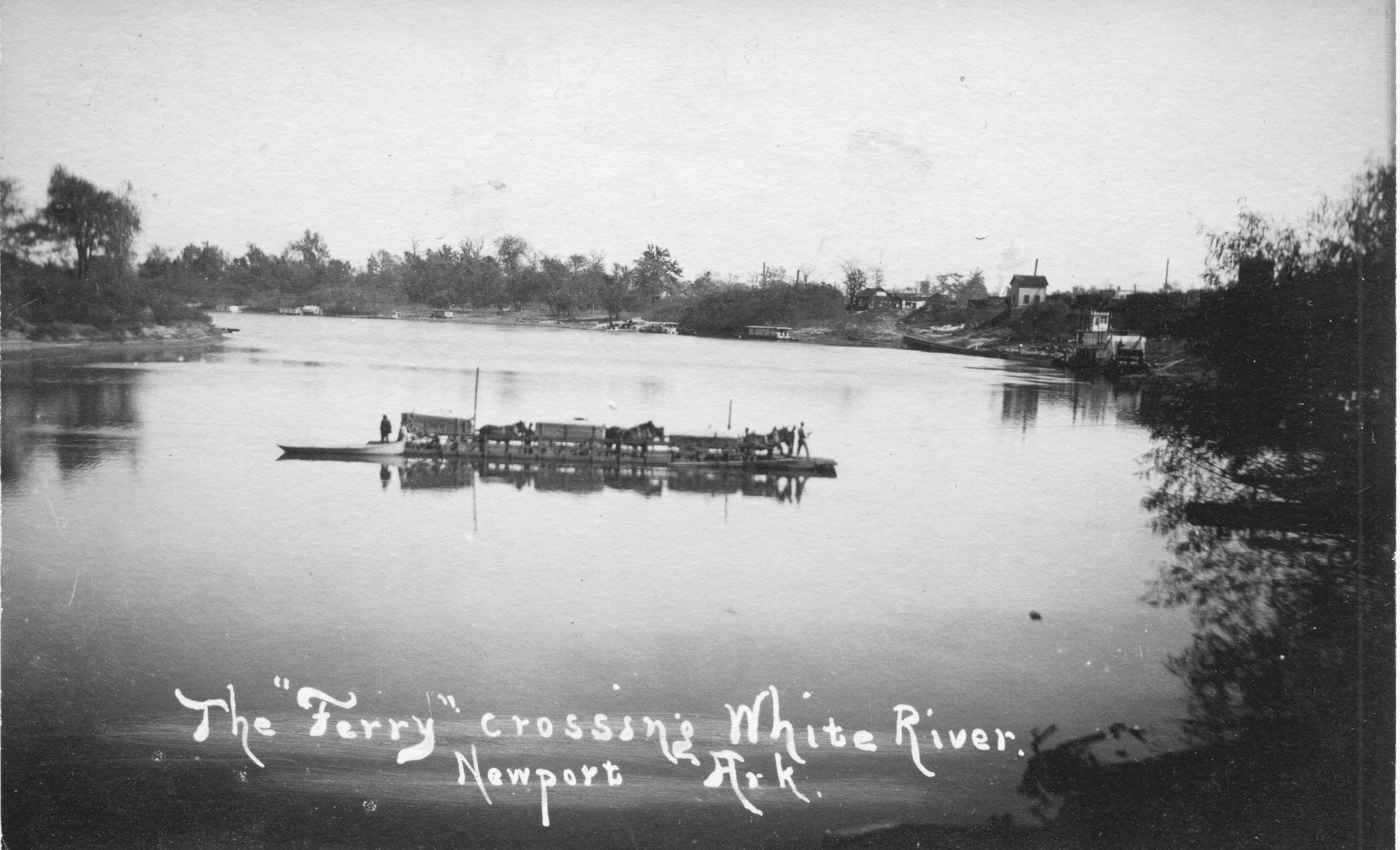 1890’s – White River Ferry at Newport