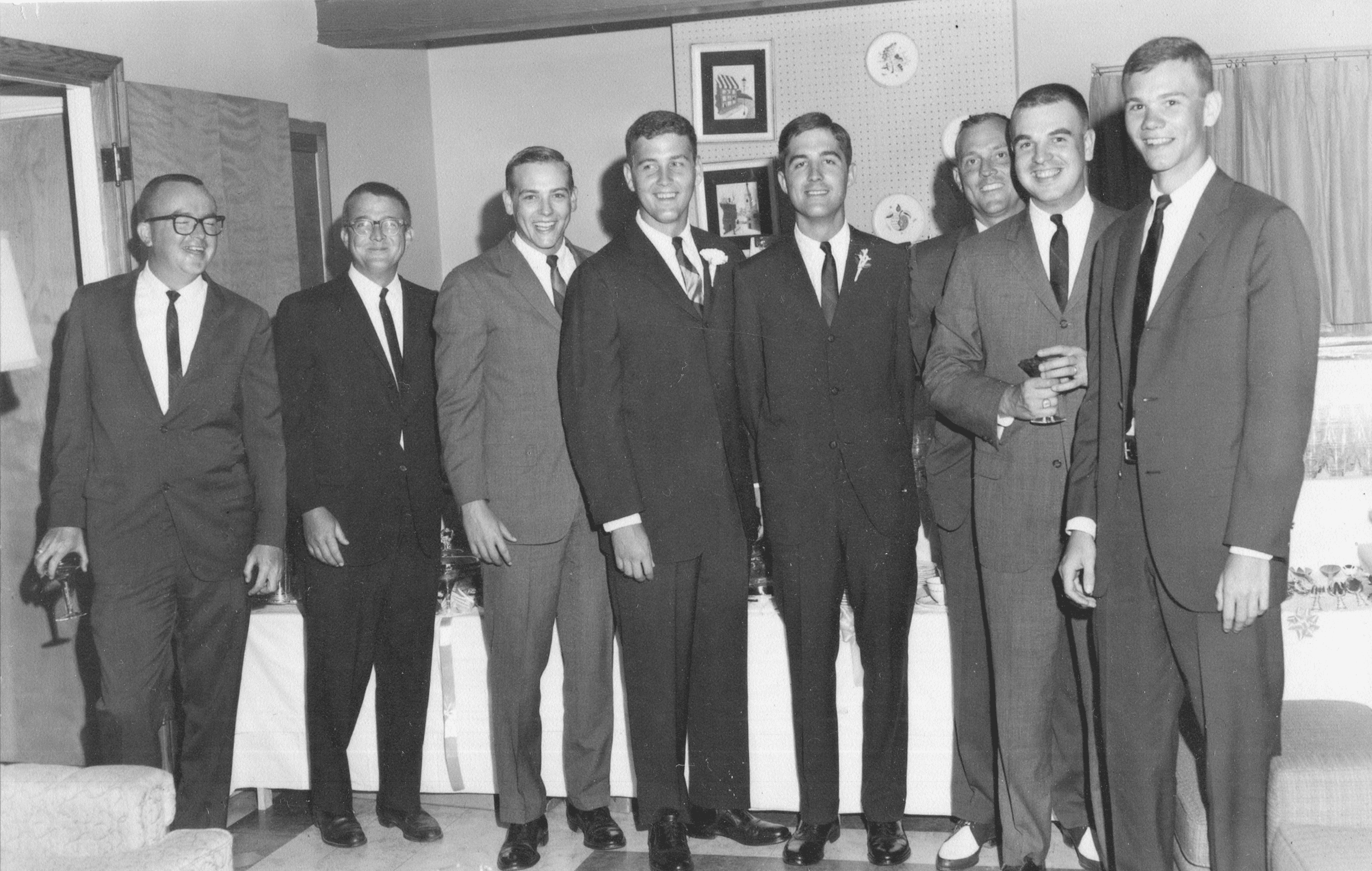 1965 – Wilmans men, Jabie’s wedding